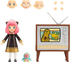 Total Anime Anya with Mr. Chimera mini-figure for playful dioramas