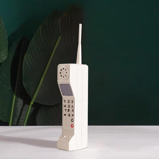 TOTITOM retro brick cell phone ornament white, perfect desk decor