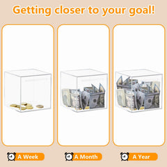 Totola DIY piggy bank with stickers for personalized decorating and goal fun.