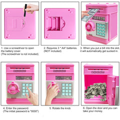 Totola Piggy Bank uses child-safe materials and soft design for everyday use.