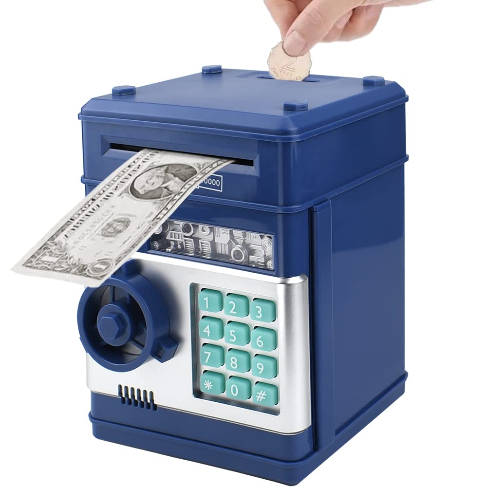 Totola piggy bank mini ATM cash inlet for easy savings
