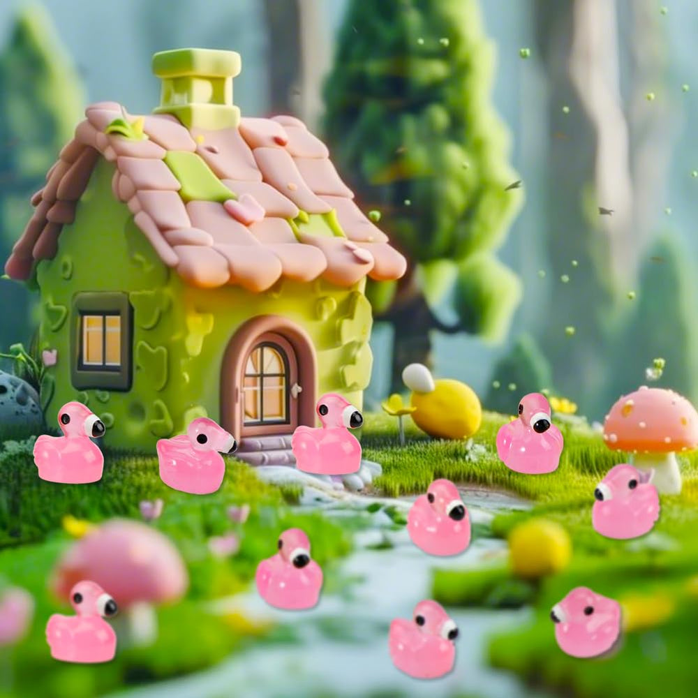 Touch Top miniature garden and aquarium accents for DIY landscapes