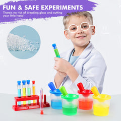 TOUHKAN Ergonomic Kid-Sized Lab Tubes fit small hands for comfortable play.