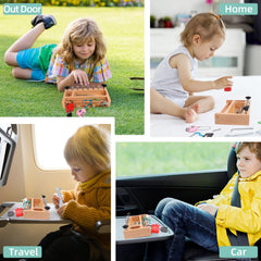 TOUHKAN wooden busy board supports focused, calm learning sessions in therapy or classroom