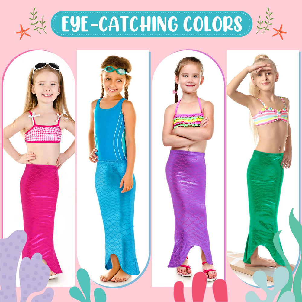 Toulite mermaid tail with soft texture for comfortable wear.