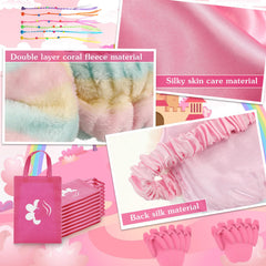 Toulite pink sleep masks offer soft, dark comfort for rest.