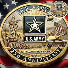 Touzanious double-sided emblems coins ideal for collectors and display