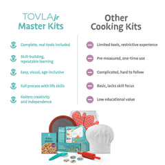 Tovla Jr. chef hat sparks pretend play and kitchen pride.