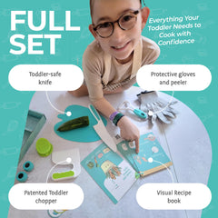 Tovla Jr. kitchen moments: kids cooking with parents.