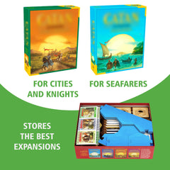 TowerRex storage insert protects game parts and speeds setup during play.