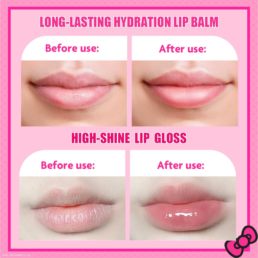 Townley Girl Hello Kitty lip gloss tube with soft shine