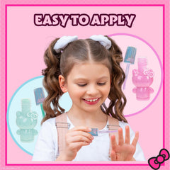 Townley Girl Hello Kitty makeup kit display makes a fun party activity for kids.