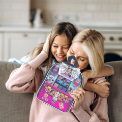 Townley Girl L.O.L. Surprise hair bows, colorful accents for playful looks.