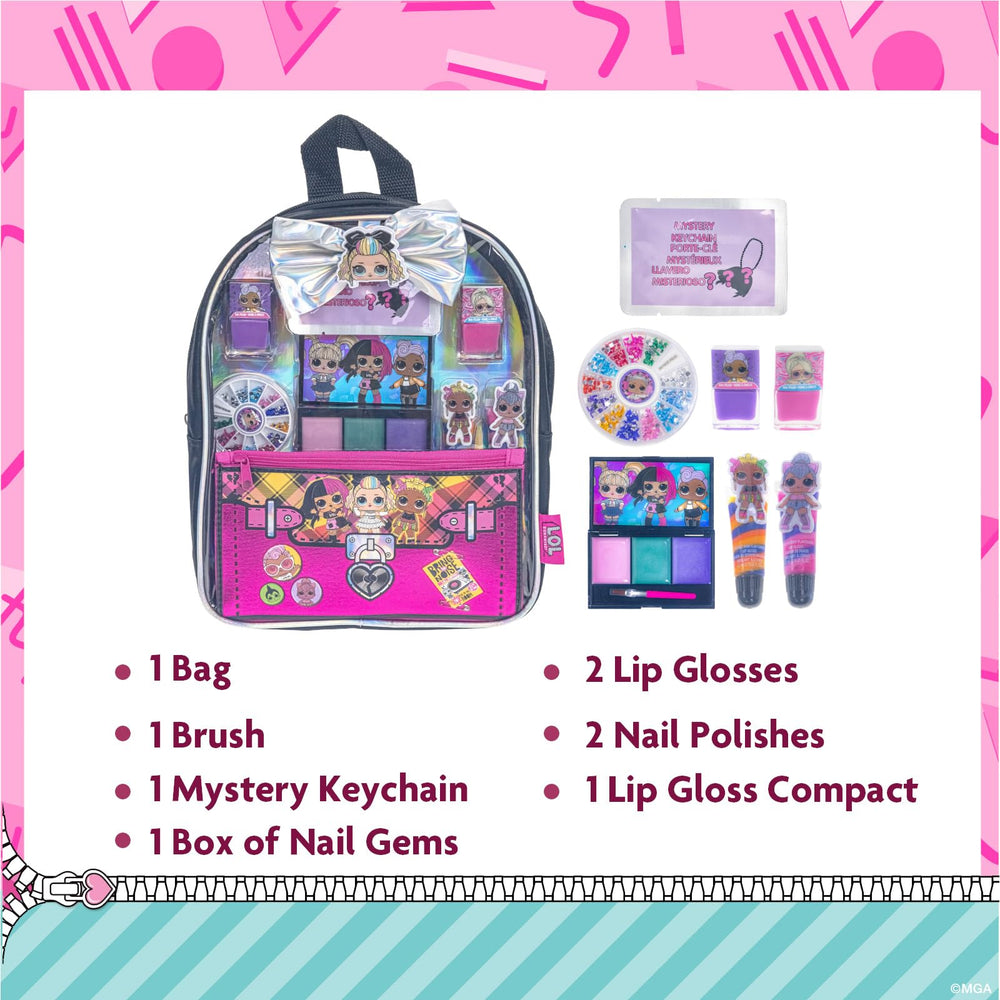 Townley Girl L.O.L. Surprise lip balm, kid-safe color with bubblegum scent.