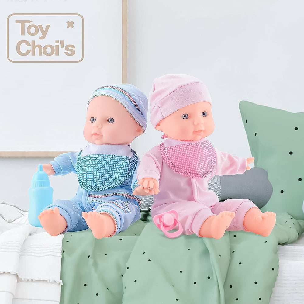 Toy Choi's 12-inch dolls designed for toddler-friendly play