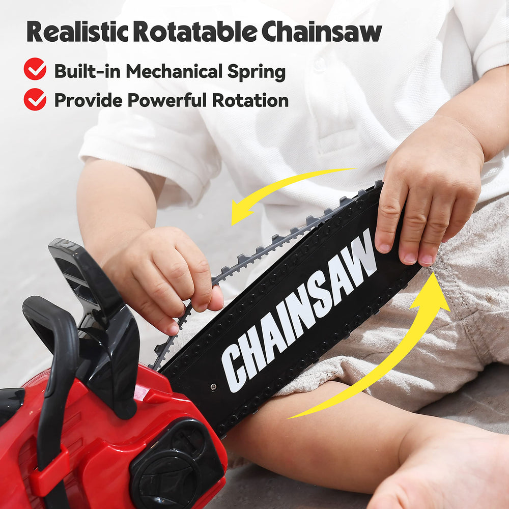 Toy Choi's chainsaw toy built with durable ABS plastic for daily play.