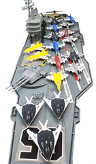 Toy Essentials 18 fighter jets with moving wheels for dynamic air battles
