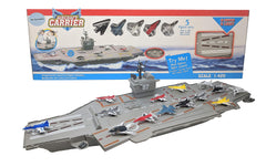 Toy Essentials 30-inch aircraft carrier runway lights enhance imaginative playtime.