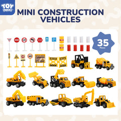 TOY Life crane vehicle for pretend construction and storytelling