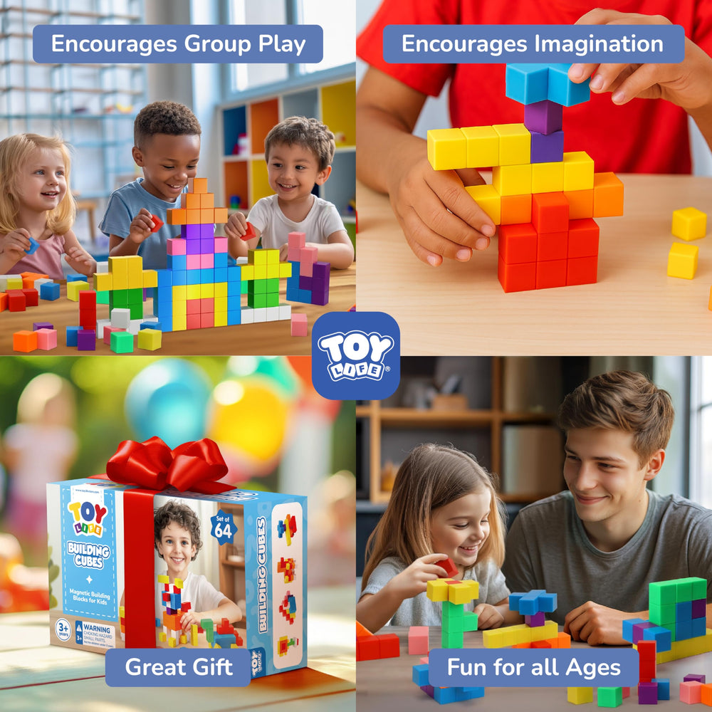 TOY Life included idea book sparks creativity during guided or independent play