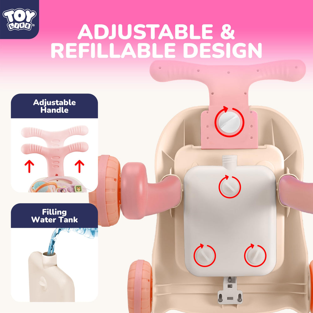 TOY Life safe ABS material with smooth edges keeps playtime worry-free.