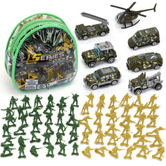 TOY Life army men green helicopter for imaginative play and action scenes.