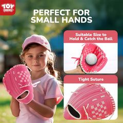 TOY Life baseballs bag stores six balls for easy transport.