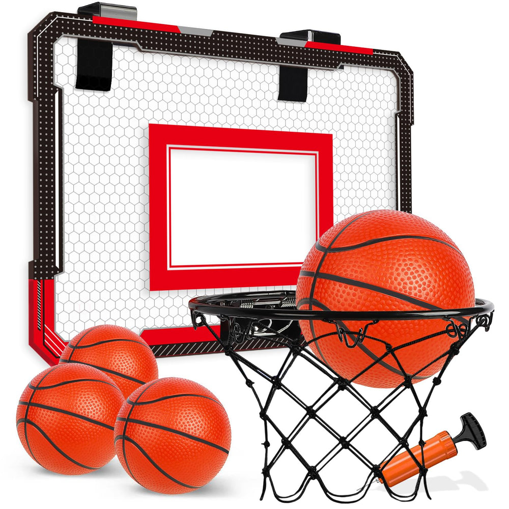 TOY Life basketball hoop over the door setup for quick indoor play
