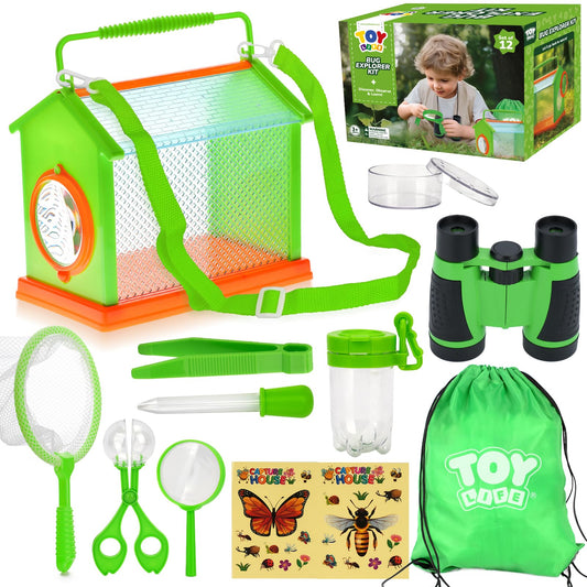 TOY Life bug catcher carry bag showing organized storage for outdoor exploration