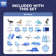 TOY Life creative ice world tiles enable imaginative adventures and storytelling.