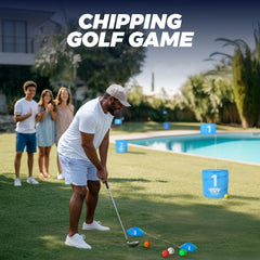 TOY Life Golf Game Set golf balls ready for quick, portable play anywhere.