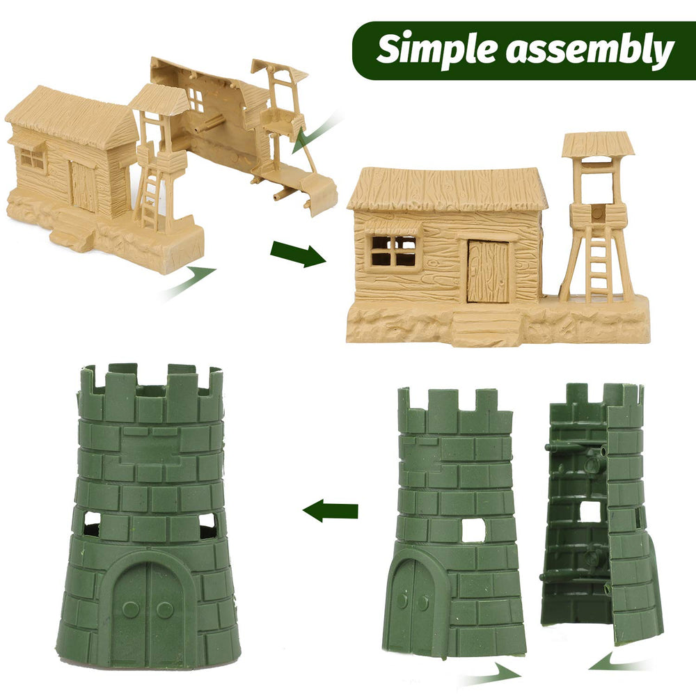 TOY Life play scene with army figures sparks imaginative storytelling.