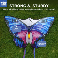 TOY Life kid-friendly kite set includes ready-to-fly components for outdoors.