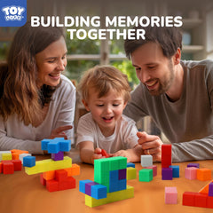 TOY Life ABS plastic magnets securely enclosed for safe play