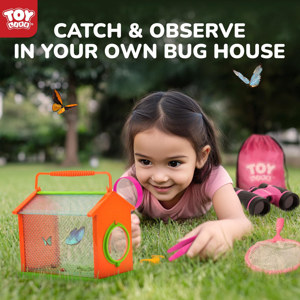 TOY Life butterfly net for gentle captures during play