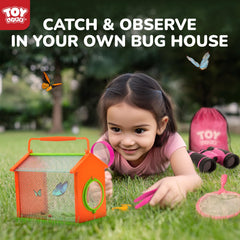 TOY Life butterfly net for gentle captures during play