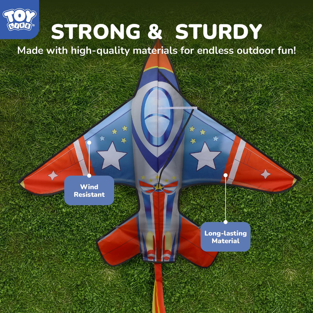 TOY Life ready-to-fly kite frame and materials