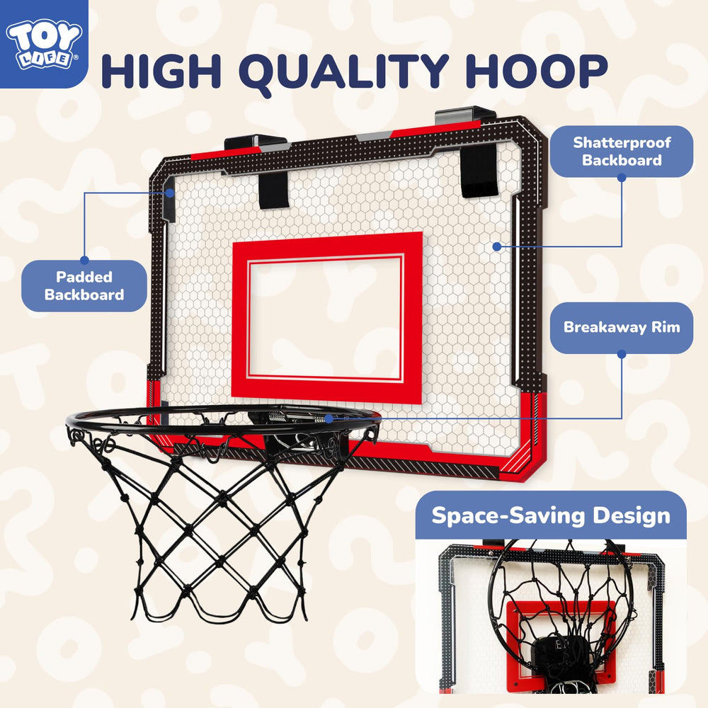 TOY Life mini basketballs four-pack ready for door hoop practice