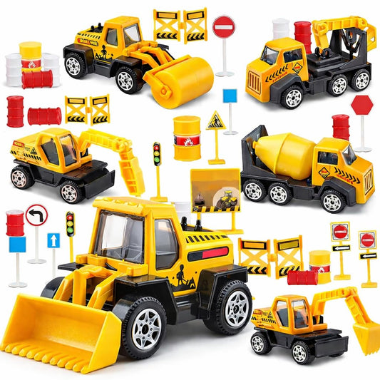 TOY Life mini-truck cake topper for party decor and imaginative play