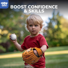 TOY Life Tball Set ball bag keeps balls organized during outdoor sessions.