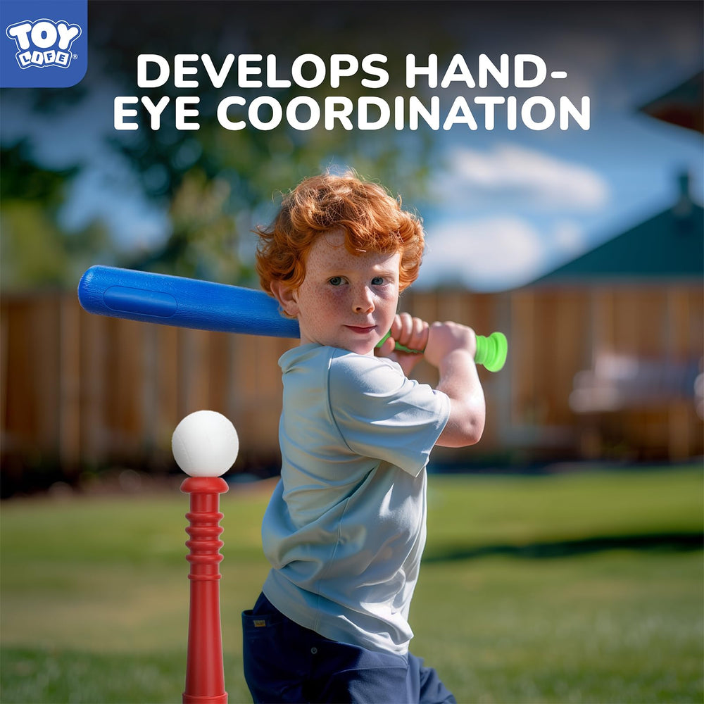 TOY Life Tball Set glove provides a complete fielding practice for kids.