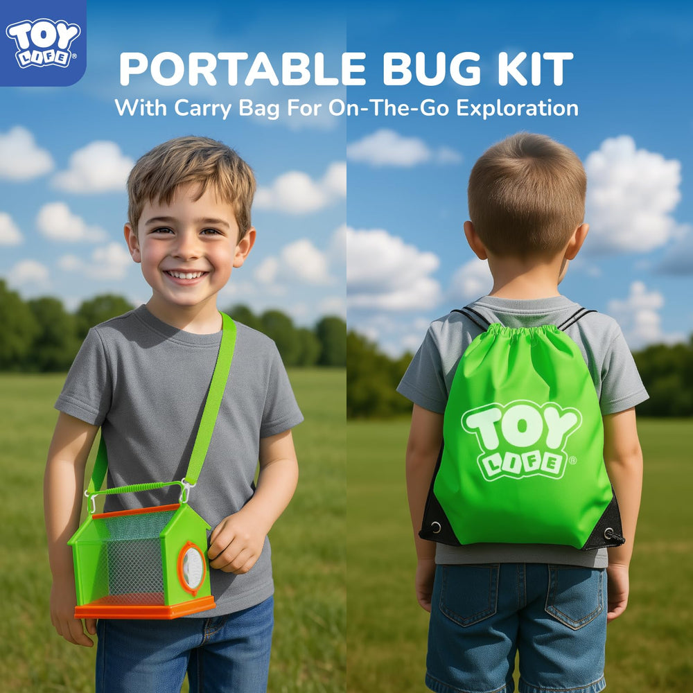 TOY Life tweezers enable careful bug handling during exploration