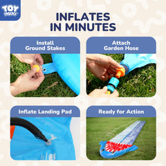 TOY Life two bodyboards included for extra water play