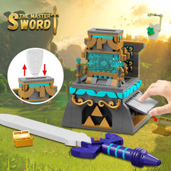 TOY PLAYER BOTW Master Sword built for display and play with sturdy construction.