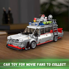 TOY PLAYER ECTO-1 ghost car instruction book supports easy assembly