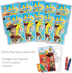 Toy Story 4 coloring pack provides kid-friendly activity for birthdays