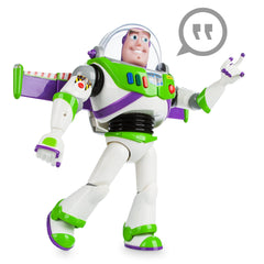 Toy Story Buzz Lightyear figure laser light and sound for dramatic play scenes.