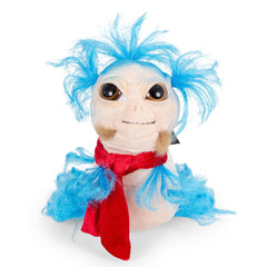 Toy Vault Worm plush closeup, gentle texture for comforting hugs