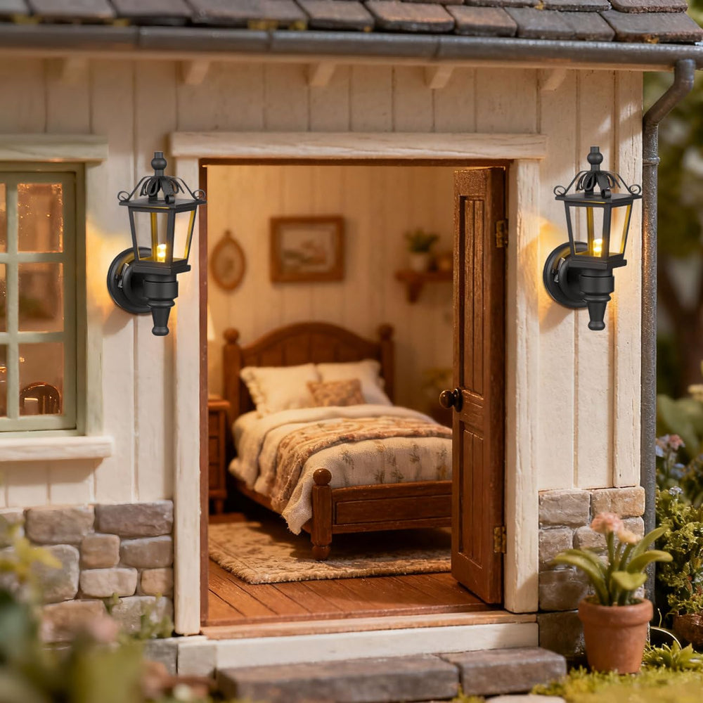 TOYANDONA 1:12 scale lighting accessory for detailed dollhouse scenes.