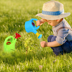 TOYANDONA durable plastic watering can, fun for birthdays and party favors